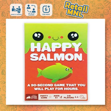  Have You Heard Of Happy Salmon? It's A Fast-Paced Card Game Perfect For Laughter And Chaos!