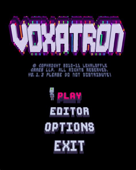 Voxatron é um Jogo de Ação Pixelado com uma Música Eletrônica Cativante!